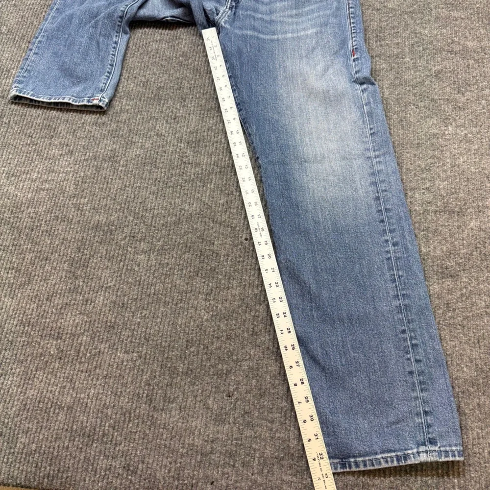 True Religion Ricky Mens 38x33 Relaxed Straight Jeans Horseshoe Denim Y2K